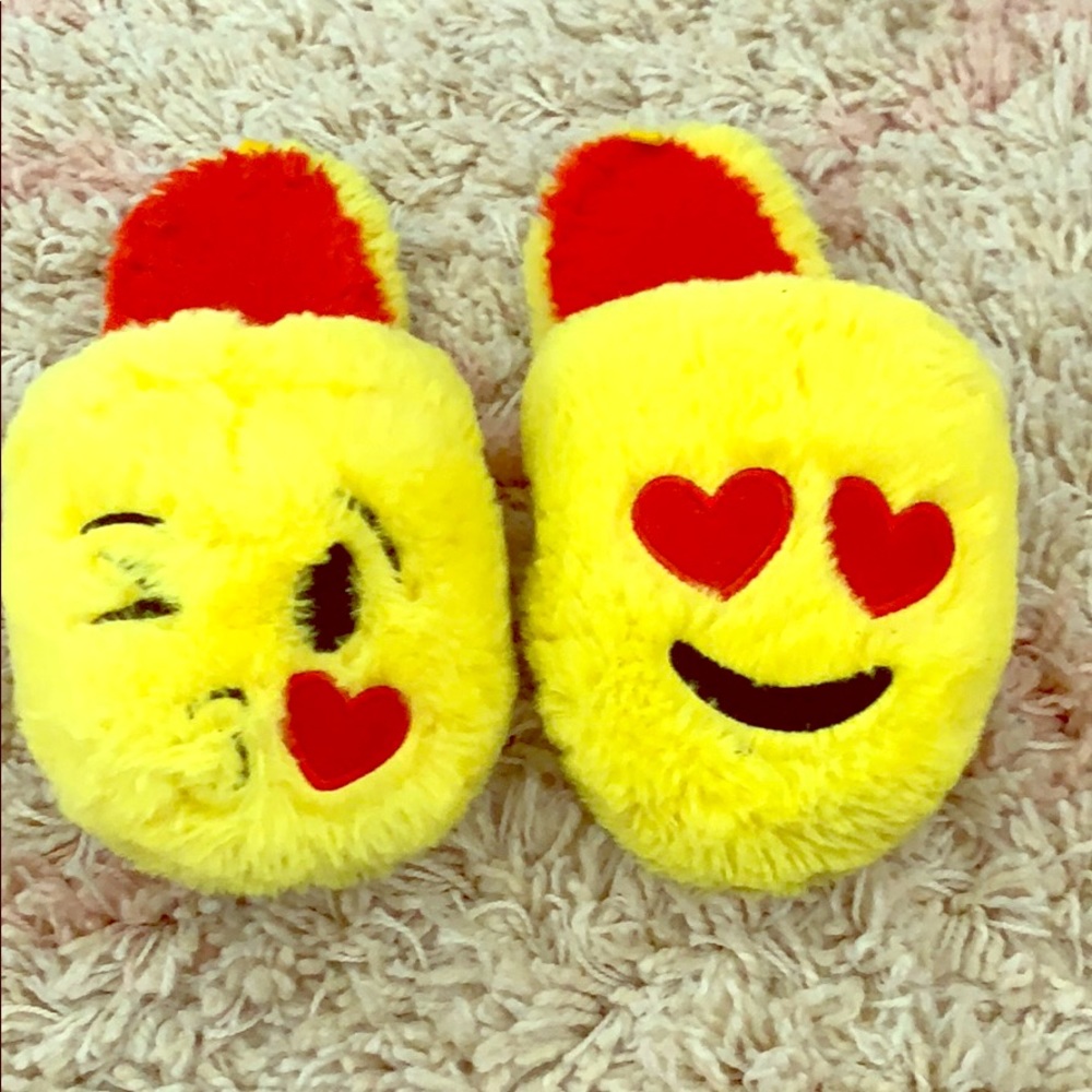 Emoji slippers